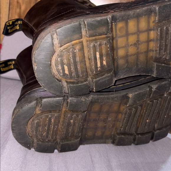 Dr. Martens Brown Combs Leather Boots - Picture 6 of 8